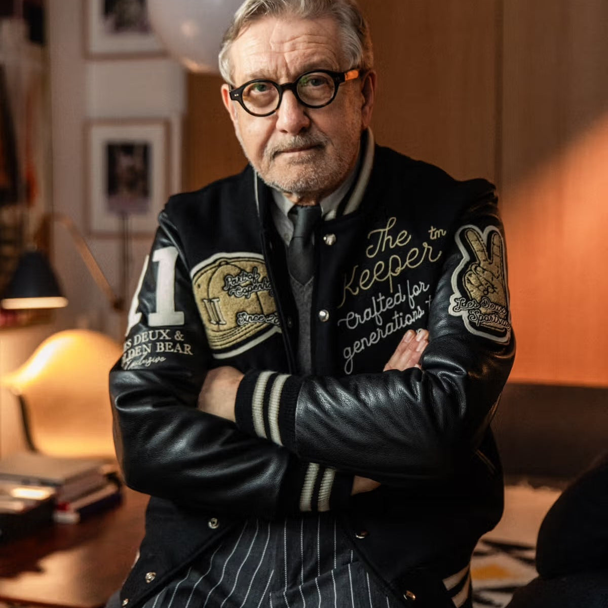 Goldenbear Sportswear "The Keeper" Varsity Jacket for Les Deux