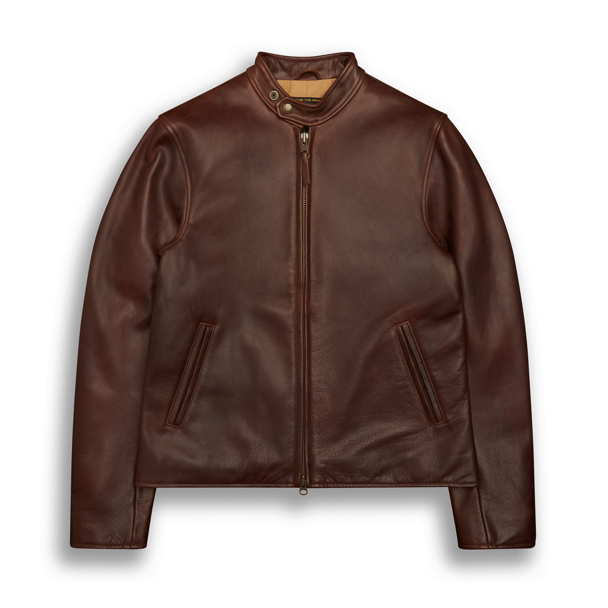 THE LODI - Espresso Leather Slim Fit - Golden Bear Sportswear 