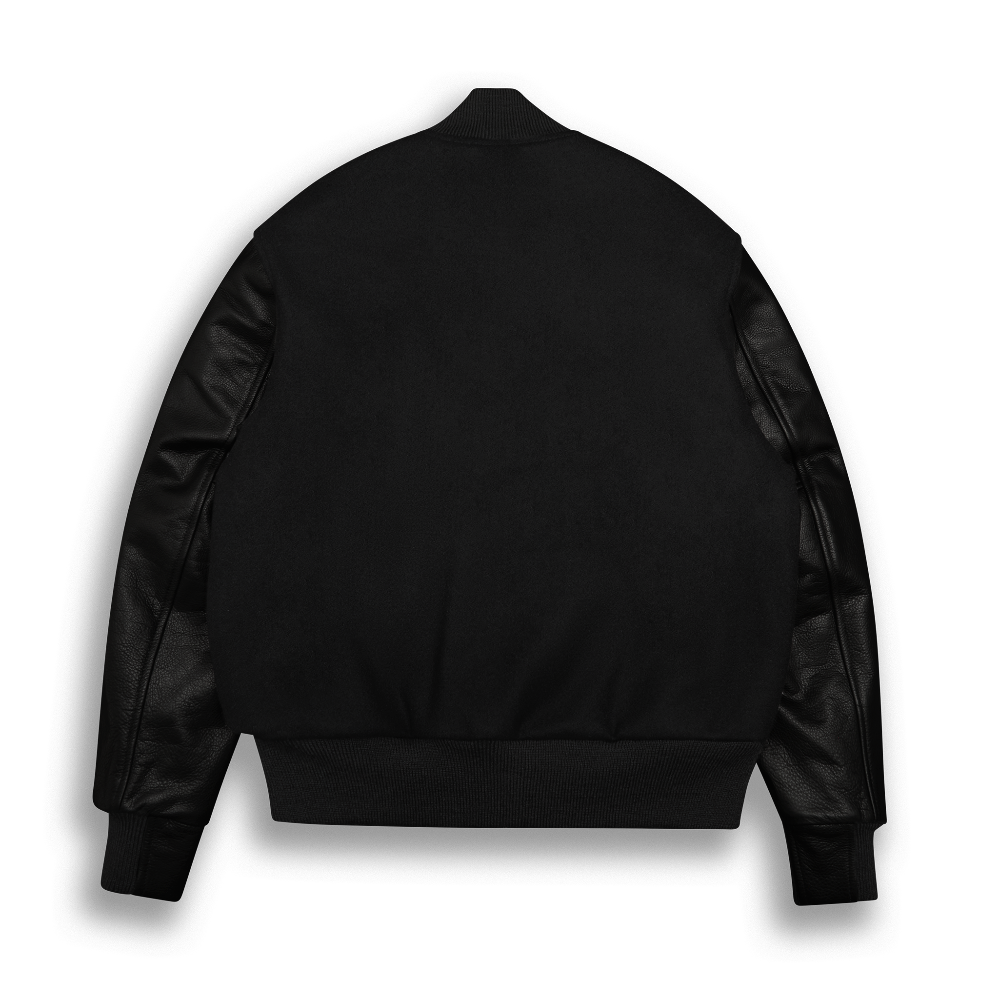 Black Leather Classic Fit - Golden Bear Sportswear 